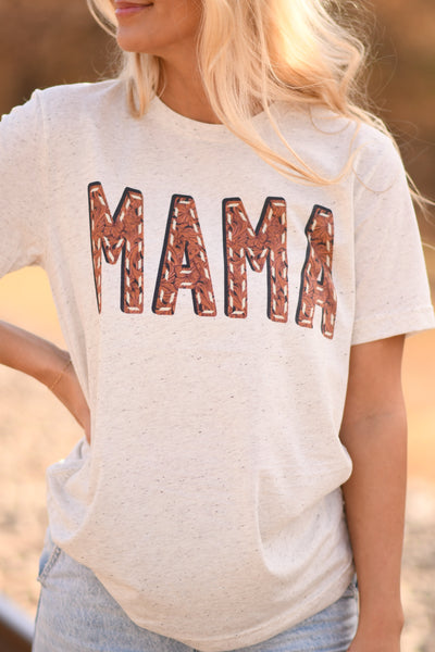 Stitched Mama tee