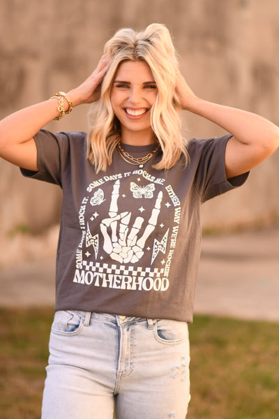 Motherhood...We're Rockin' tee