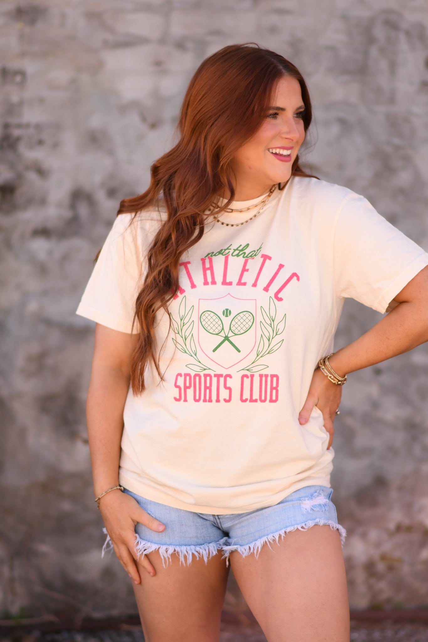 Not That Athletic Sports Club Tee