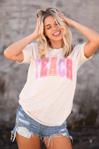 Teach varsity letters tee